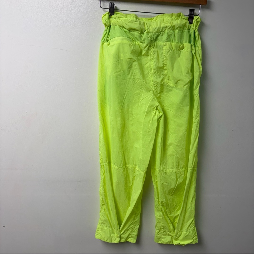 Free People Movement Nina Packable Pants Neon Green Size Extra Small - Picture 5 of 7